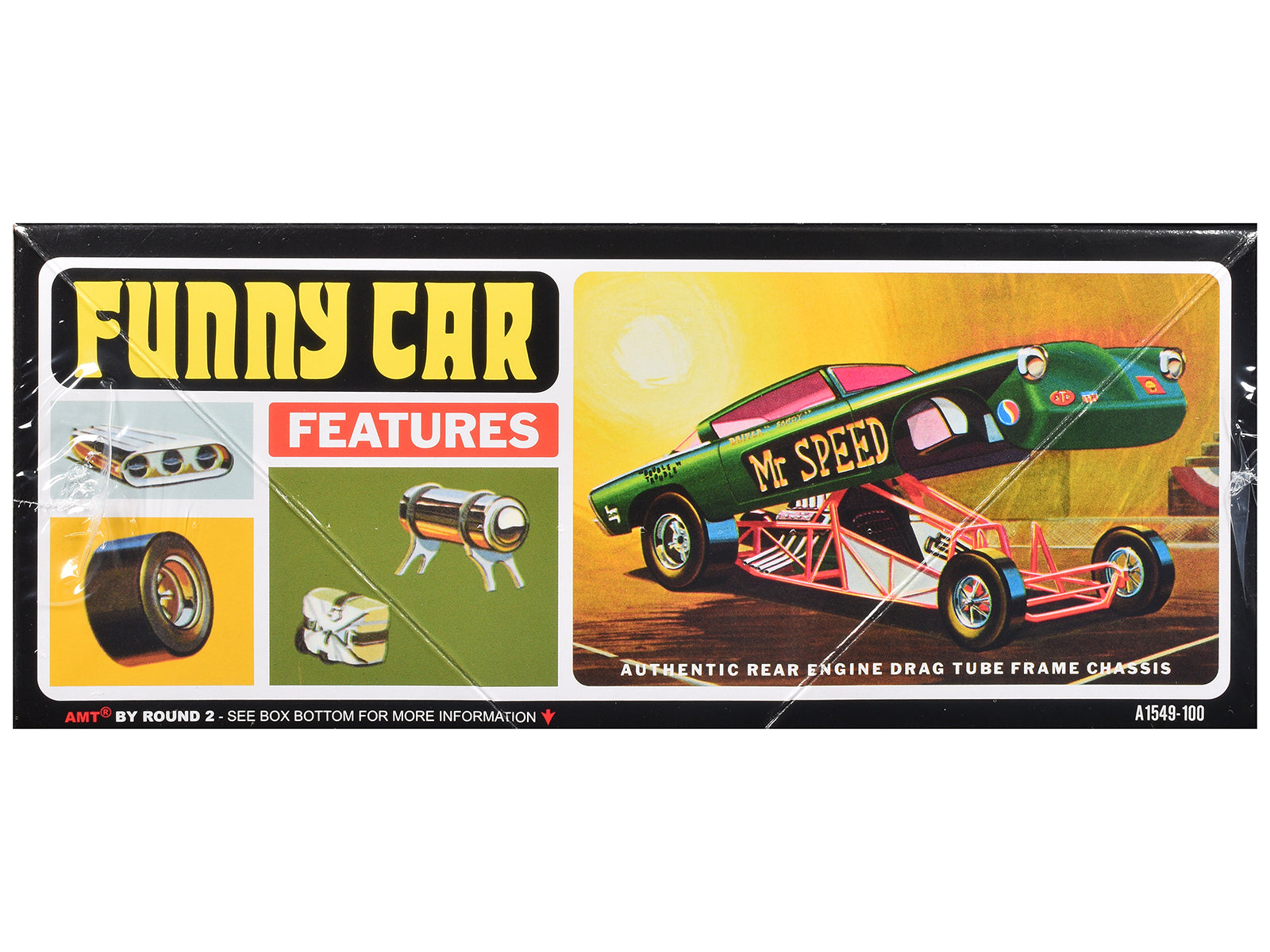 Skill 3 Model Kit 1953 Studebaker Funny Car "Mr. Speed" 1/25 Scale Model by AMT