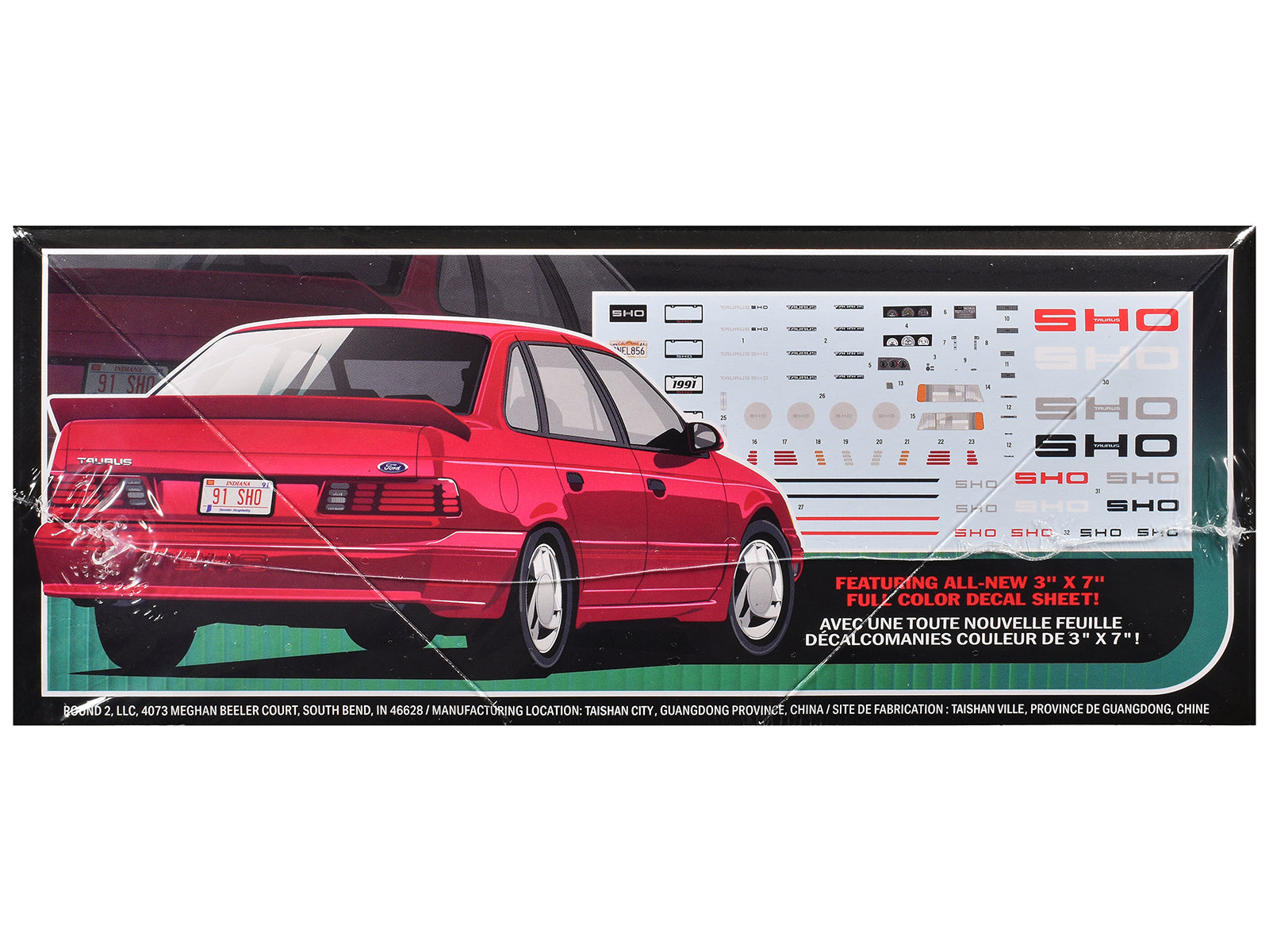 Skill 2 Model Kit 1991 Ford Taurus SHO 1/25 Scale Model by AMT - image 3