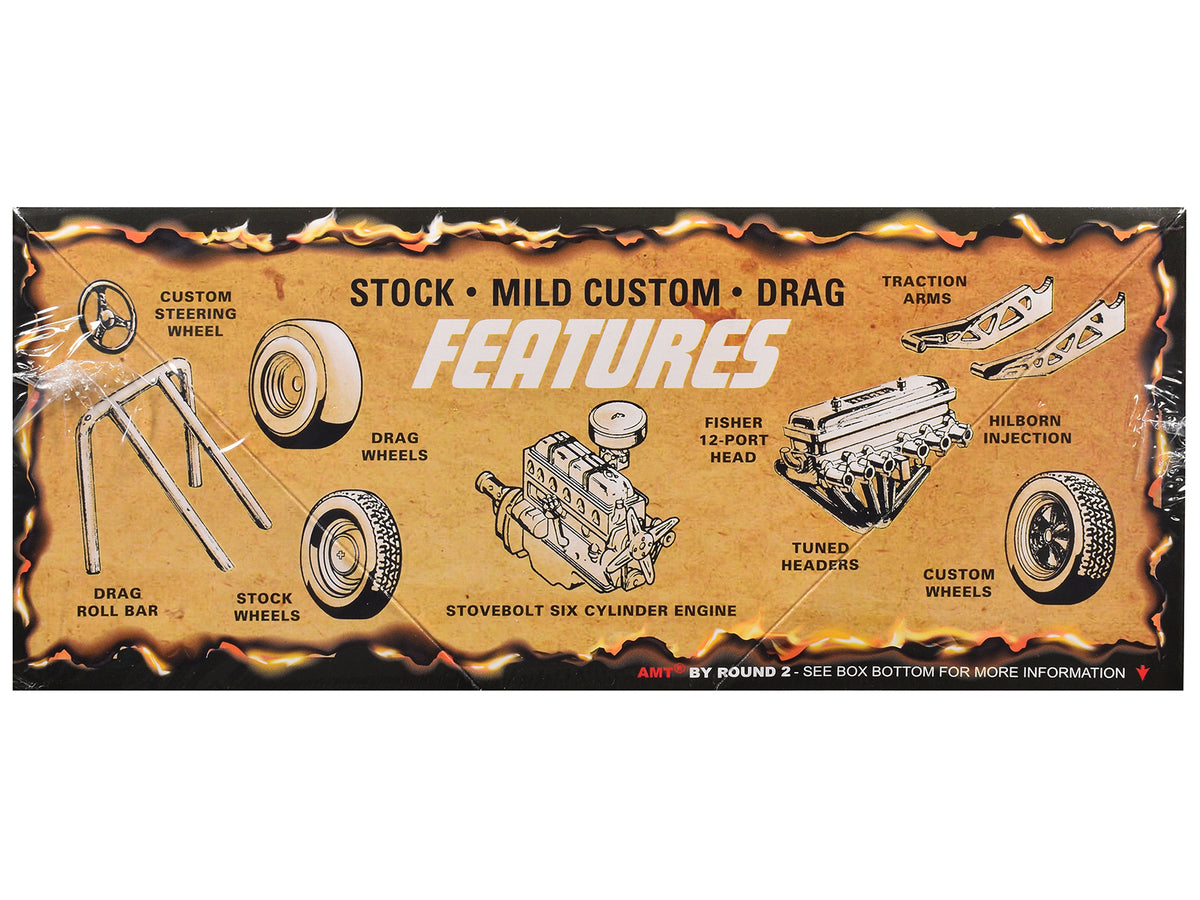 Skill 2 Model Kit 1951 Chevrolet Cruiser 3-in-1 Kit 1/25 Scale Model by AMT - image 3