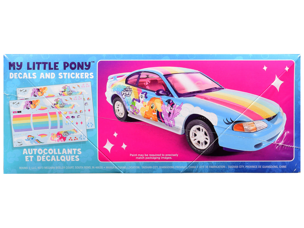 Skill 2 Model Kit 1996 Ford Mustang GT "My Little Pony" 1/25 Scale Model by AMT - image 3