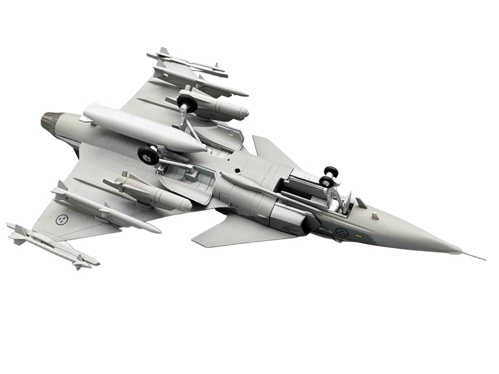 Saab JAS 39A Gripen Fighter Aircraft "17 Wing 60th Anniversary Livery Ronneby Air Show" (2004) Swedish Air Force 1/72 Diecast Model Airplane by Aviation 72 - image 5