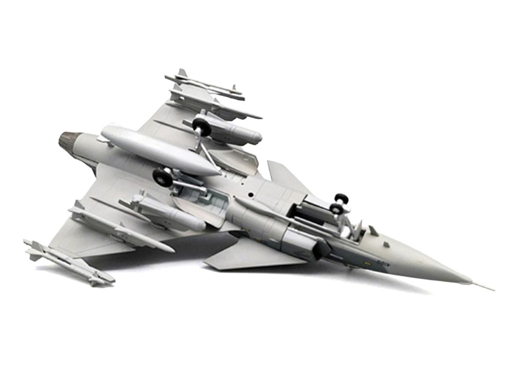 Saab JAS 39A Gripen Fighter Aircraft "131 F 7 Wing Cat’s Paw Livery Satenas Air Base" (2006) Swedish Air Force 1/72 Diecast Model Airplane by Aviation 72 - image 3