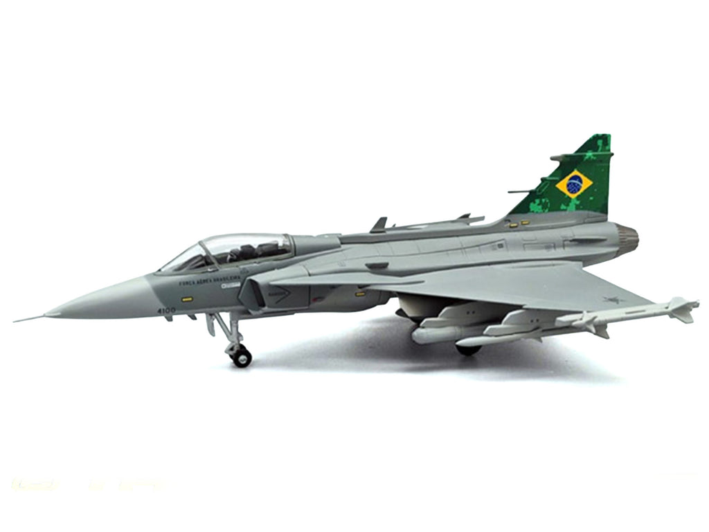 Saab JAS 39E Gripen Fighter Aircraft "Brazilian Air Force" 1/72 Diecast Model Airplane by Aviation 72 - image 2