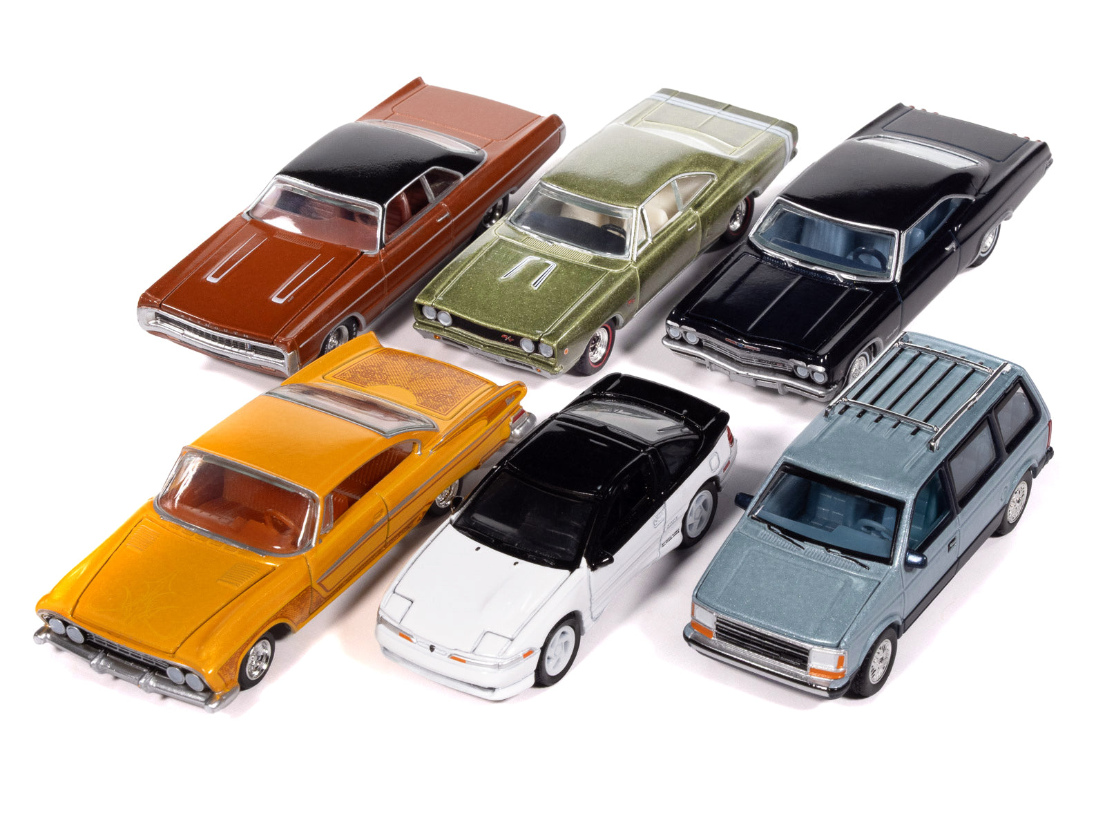 Auto World Premium 2025 Release 2 Set A of 6 pieces 1/64 Diecast Model Cars by Auto World - image 2