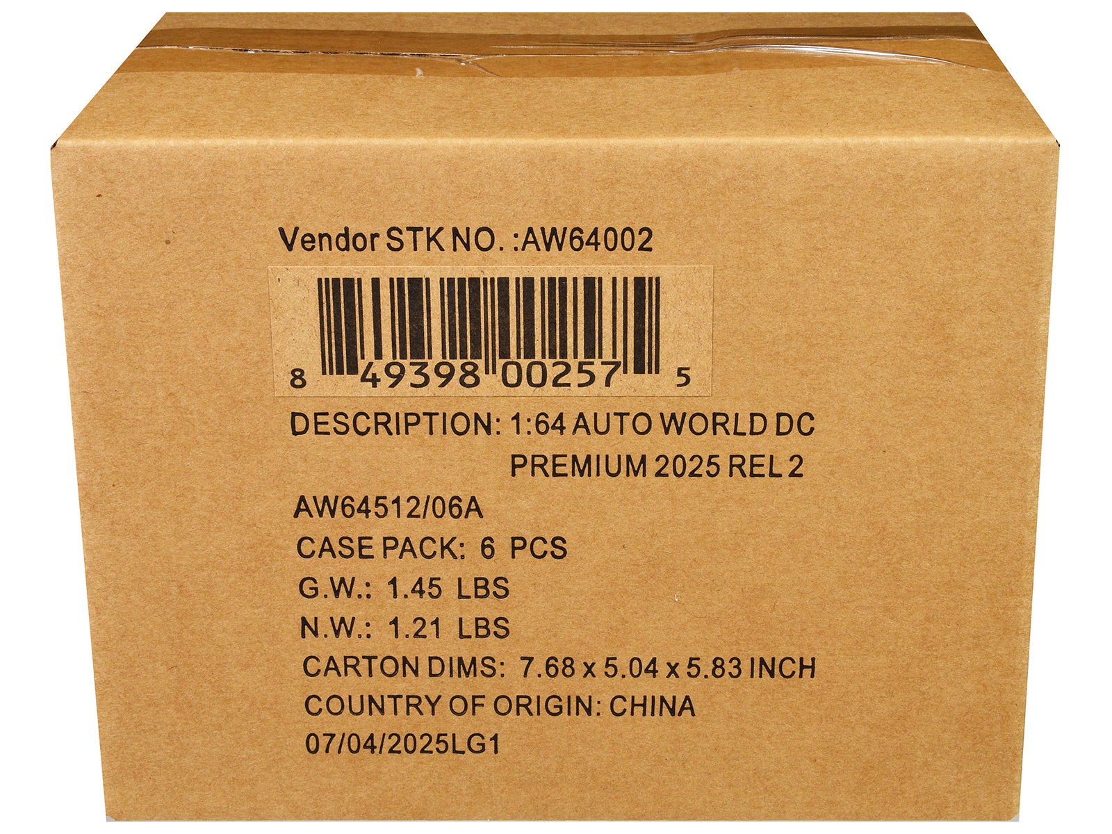 Auto World Premium 2025 Release 2 Set A of 6 pieces 1/64 Diecast Model Cars by Auto World - image 3