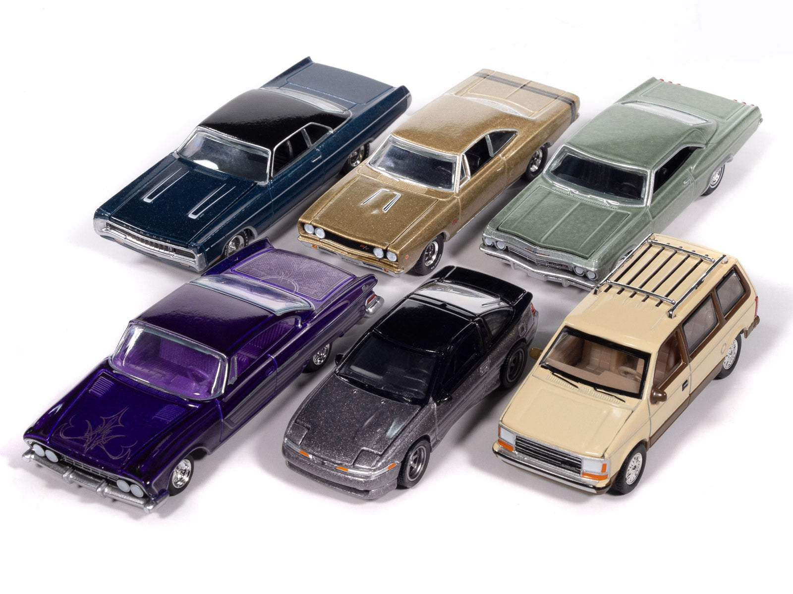 Auto World Premium 2025 Release 2 Set B of 6 pieces 1/64 Diecast Model Cars by Auto World - image 2