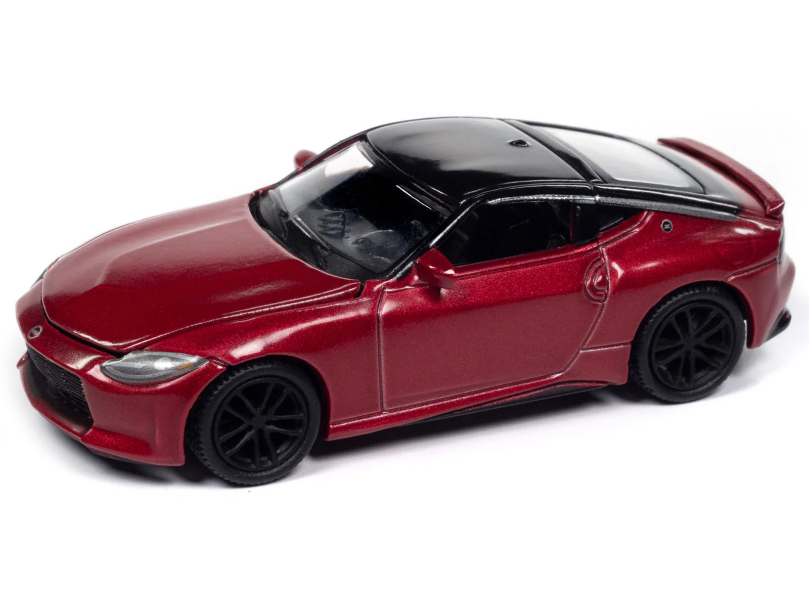 2023 Nissan Z Passion Red Metallic with Black Top "Import Legends" Series 1/64 Diecast Model Car by Auto World - image 2