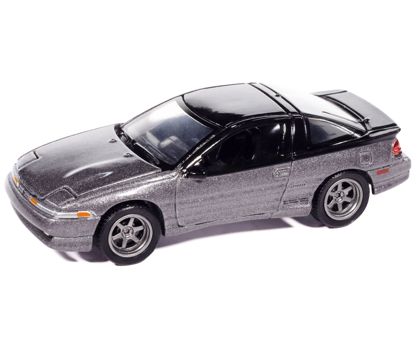 1991 Eagle Talon TSi Medium Quartz Metallic with Black Top "Modern Muscle" Series 1/64 Diecast Model Car by Auto World - image 3