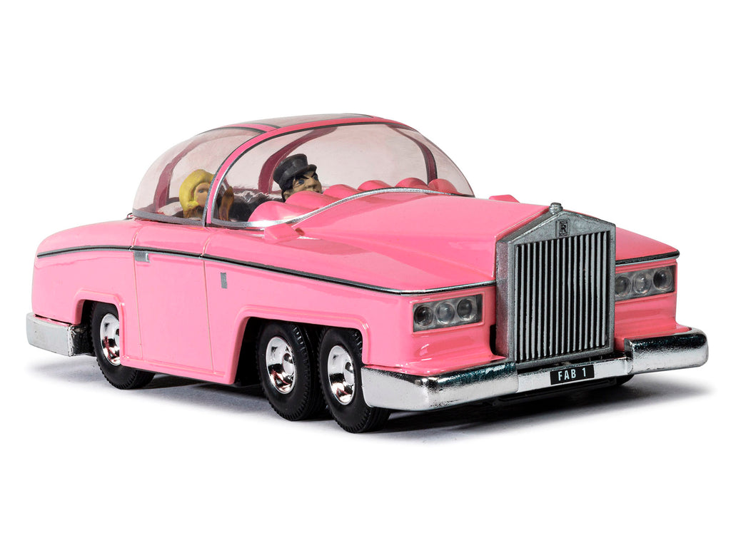 Rolls Royce FAB 1 Pink with Figures "Thunderbirds" (1965-1966) TV Series "F.A.B. Collection" Diecast Model by Corgi - image 2