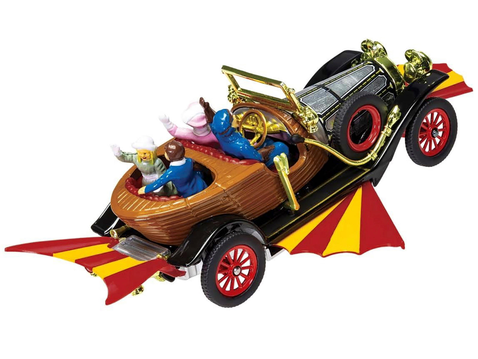 Chitty Chitty Bang Bang Car with 4 Sitting Figures "Chitty Chitty Bang Bang" (1968) Movie Diecast Model Car by Corgi - image 4