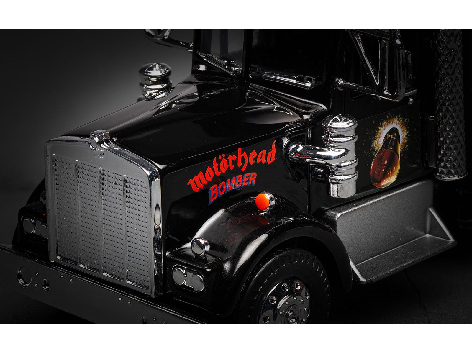 "Motorhead Bomber" Transport Truck Black 1/50 Diecast Model by Corgi - image 2