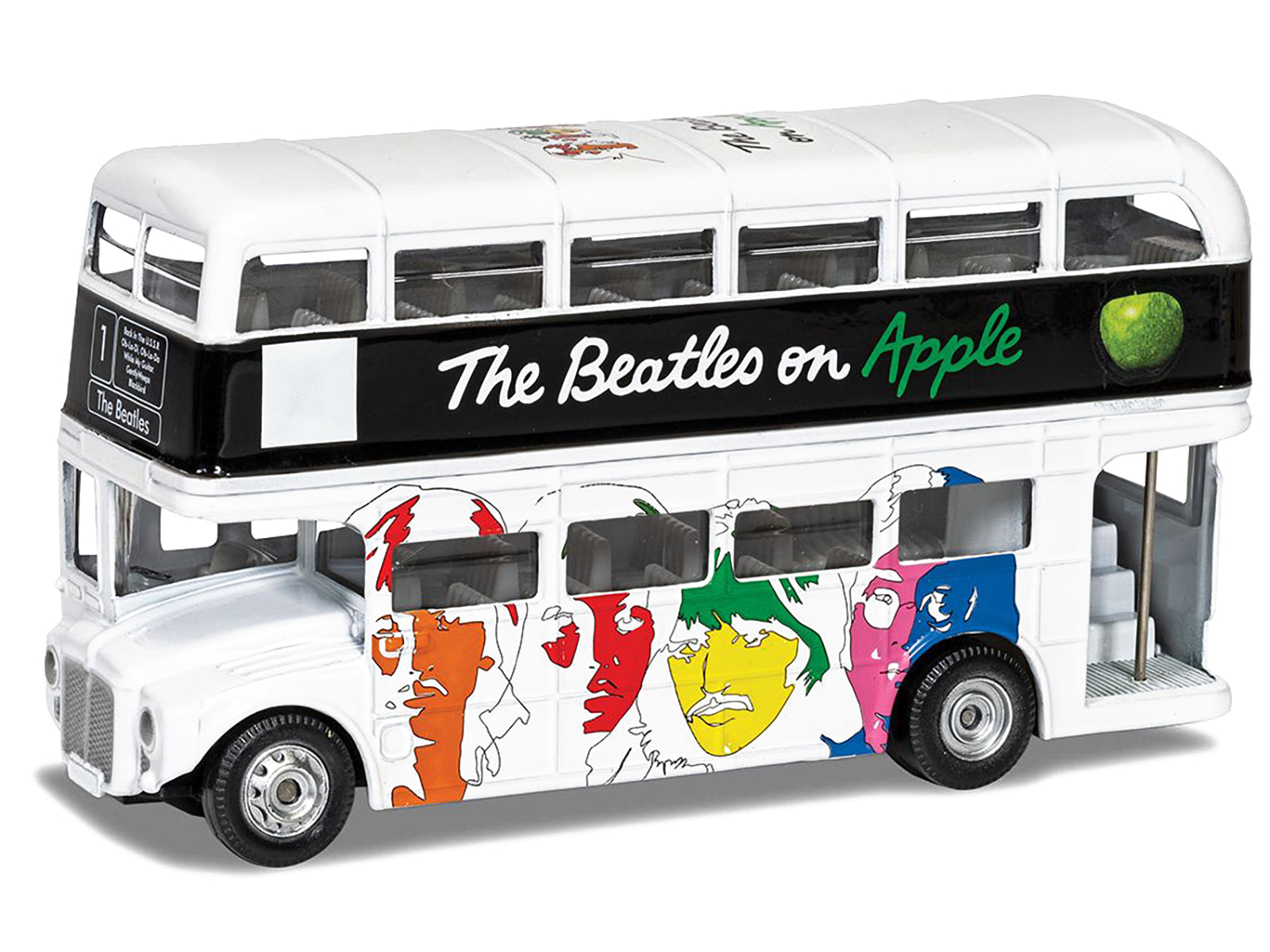 The Beatles London Double Decker Bus "The White Album" White Diecast Model Car by Corgi - image 2