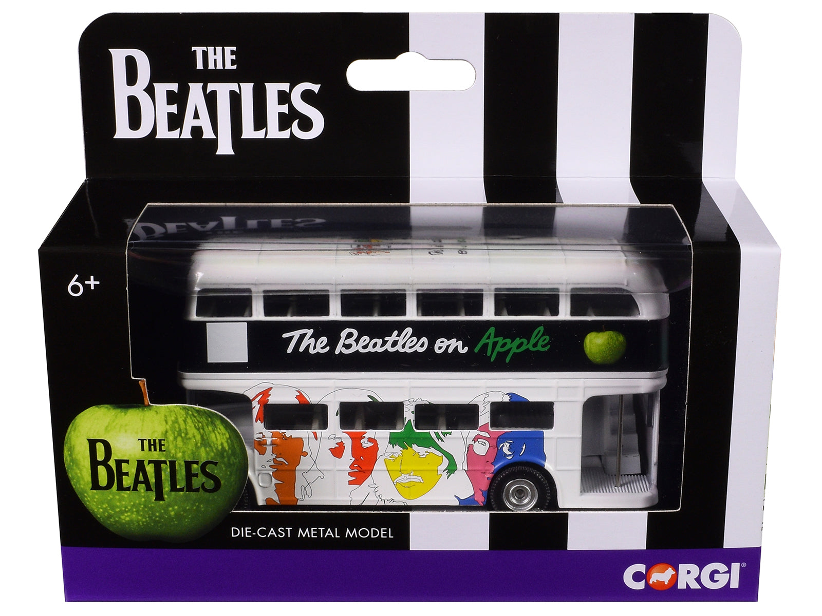 The Beatles London Double Decker Bus "The White Album" White Diecast Model Car by Corgi - image 3