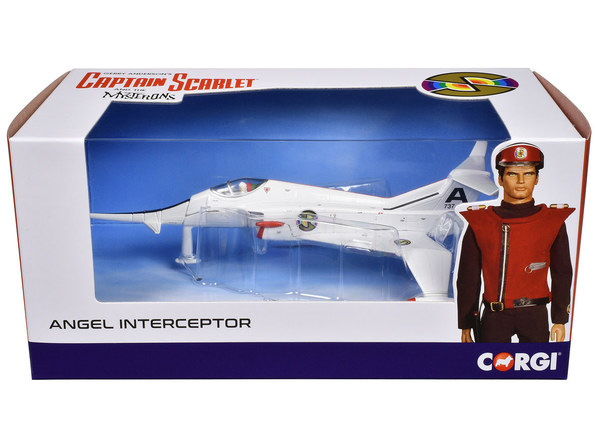 Angel Interceptor Aircraft "World Army Air Force" White "Captain Scarlet and the Mysterons" (1967-1968) TV Series Diecast Model by Corgi - image 3