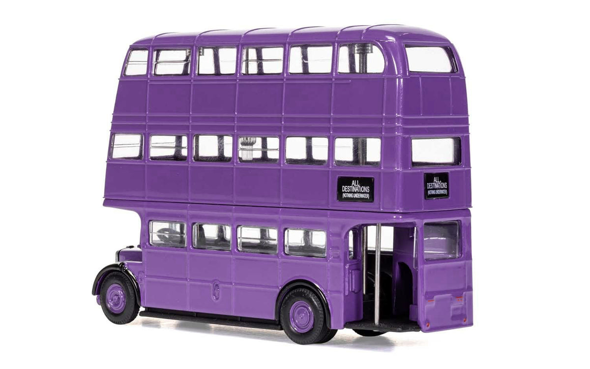 "Knight Bus" Triple Decker Bus Purple "Harry Potter" Movie Series Diecast Model by Corgi - image 3