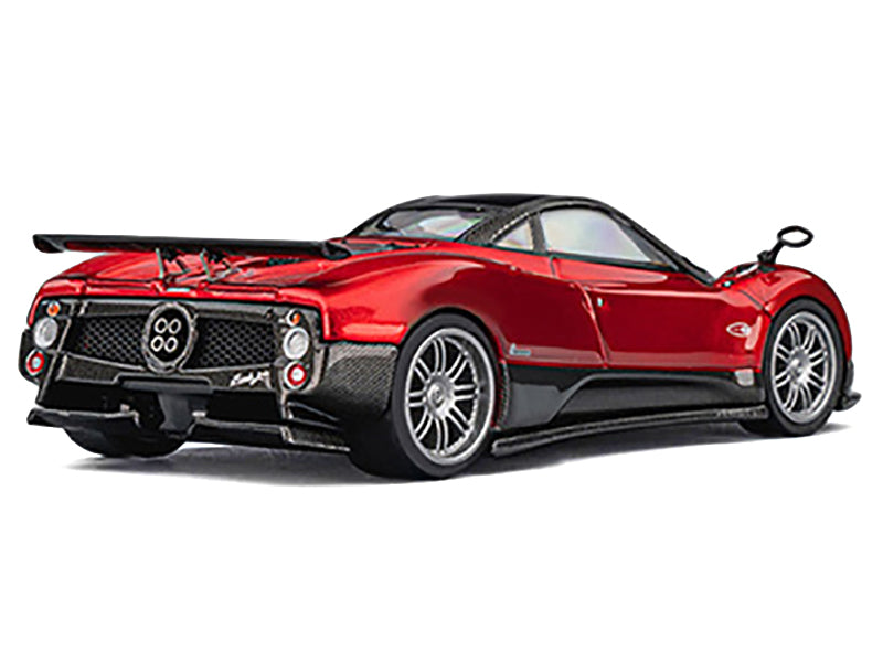Pagani Zonda F Rosso Dubai Red Metallic with Moonroof 1/64 Diecast Model Car by CM Models - image 2