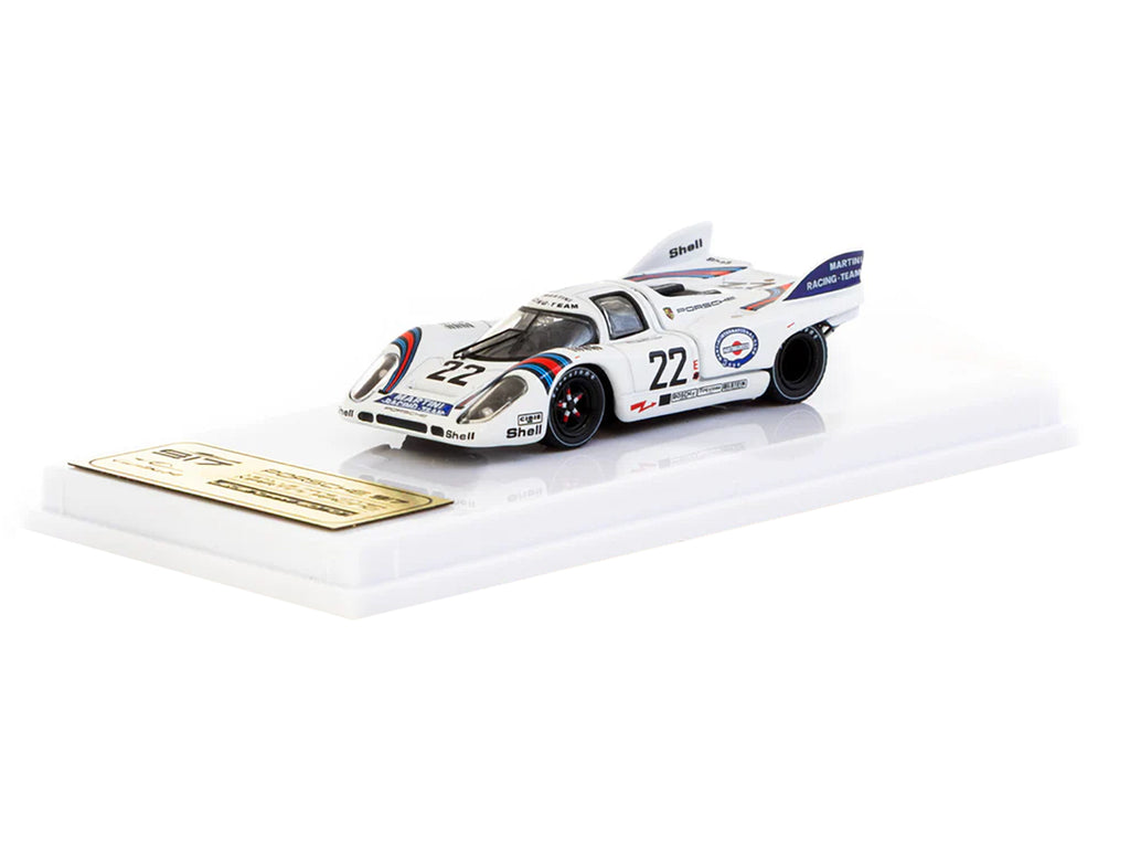 Porsche 917K #22 Gijs van Lennep - Helmut Marko "Martini Racing" Winner "24 Hours of Le Mans" (1971) "Curitiba64" Series 1/64 Diecast Model Car by Tarmac Works - image 2