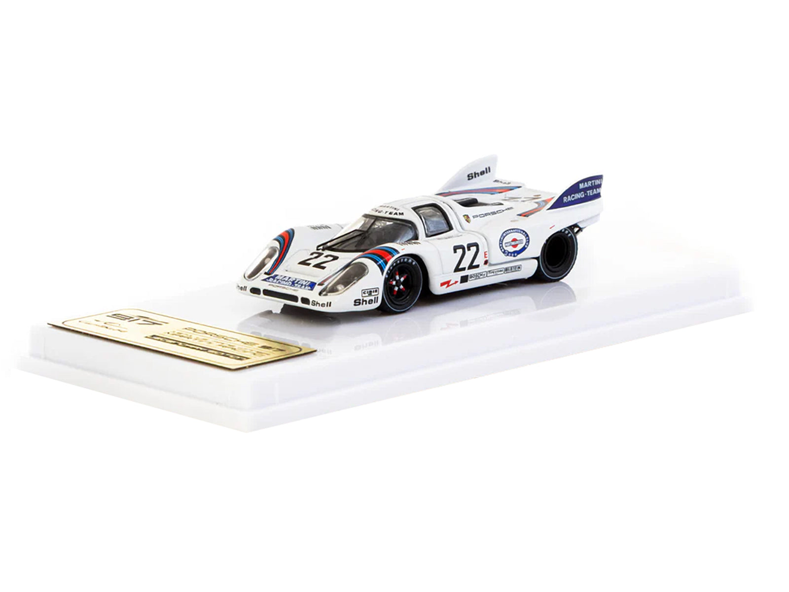 Porsche 917K #22 Gijs van Lennep - Helmut Marko "Martini Racing" Winner "24 Hours of Le Mans" (1971) "Curitiba64" Series 1/64 Diecast Model Car by Tarmac Works - image 2