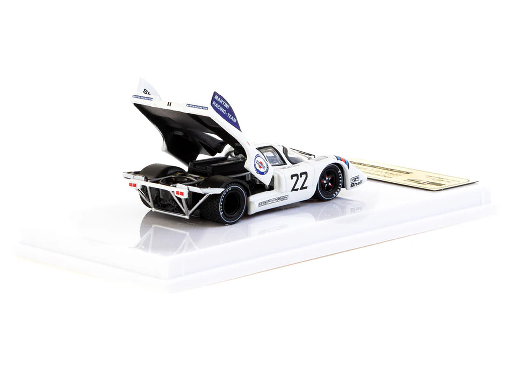 Porsche 917K #22 Gijs van Lennep - Helmut Marko "Martini Racing" Winner "24 Hours of Le Mans" (1971) "Curitiba64" Series 1/64 Diecast Model Car by Tarmac Works - image 3