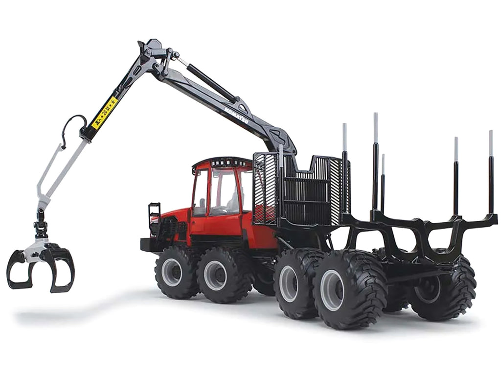 Komatsu 875.1 Forwarder Red and Black 1/32 Diecast Model by First Gear - image 3