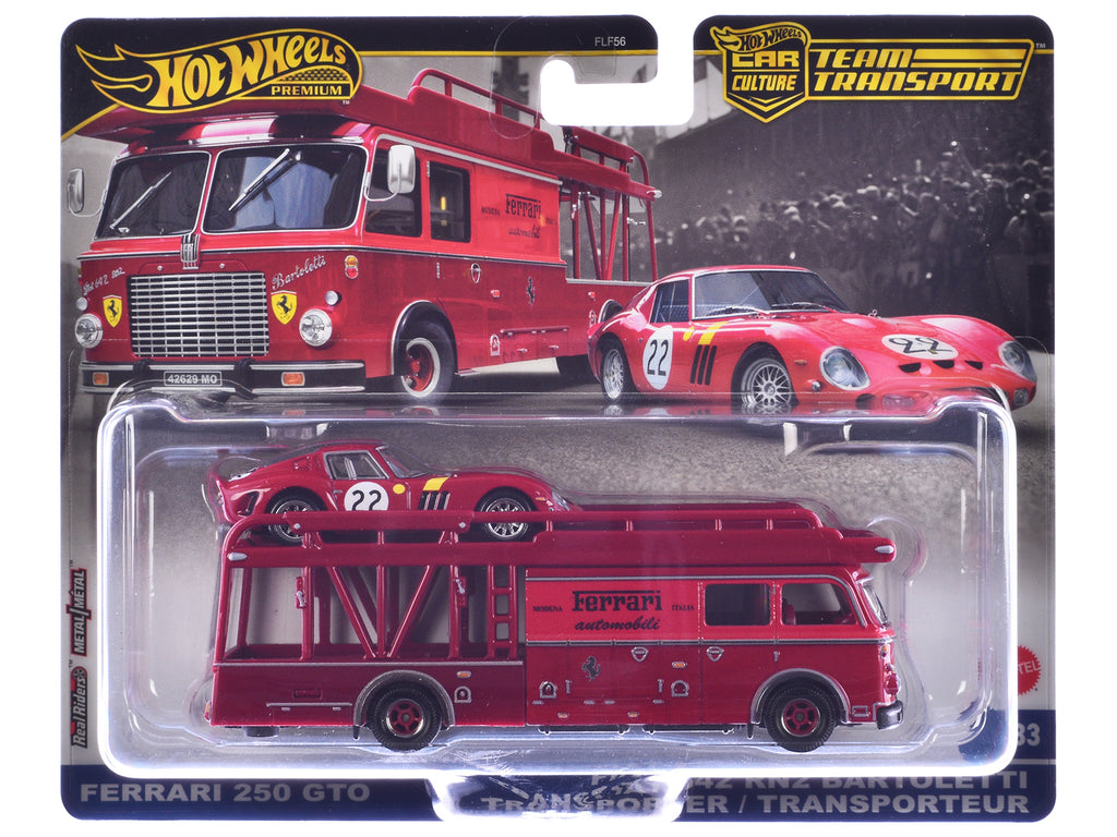 "Team Transport" 3 piece Set H 2025 "Car Culture" Series Diecast Model Cars by Hot Wheels - image 2