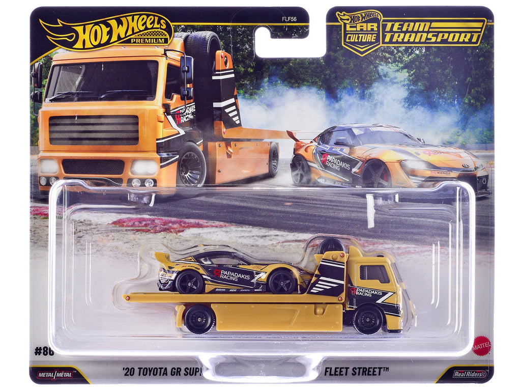 "Team Transport" 3 piece Set J 2025 "Car Culture" Series Diecast Model Cars by Hot Wheels - image 2