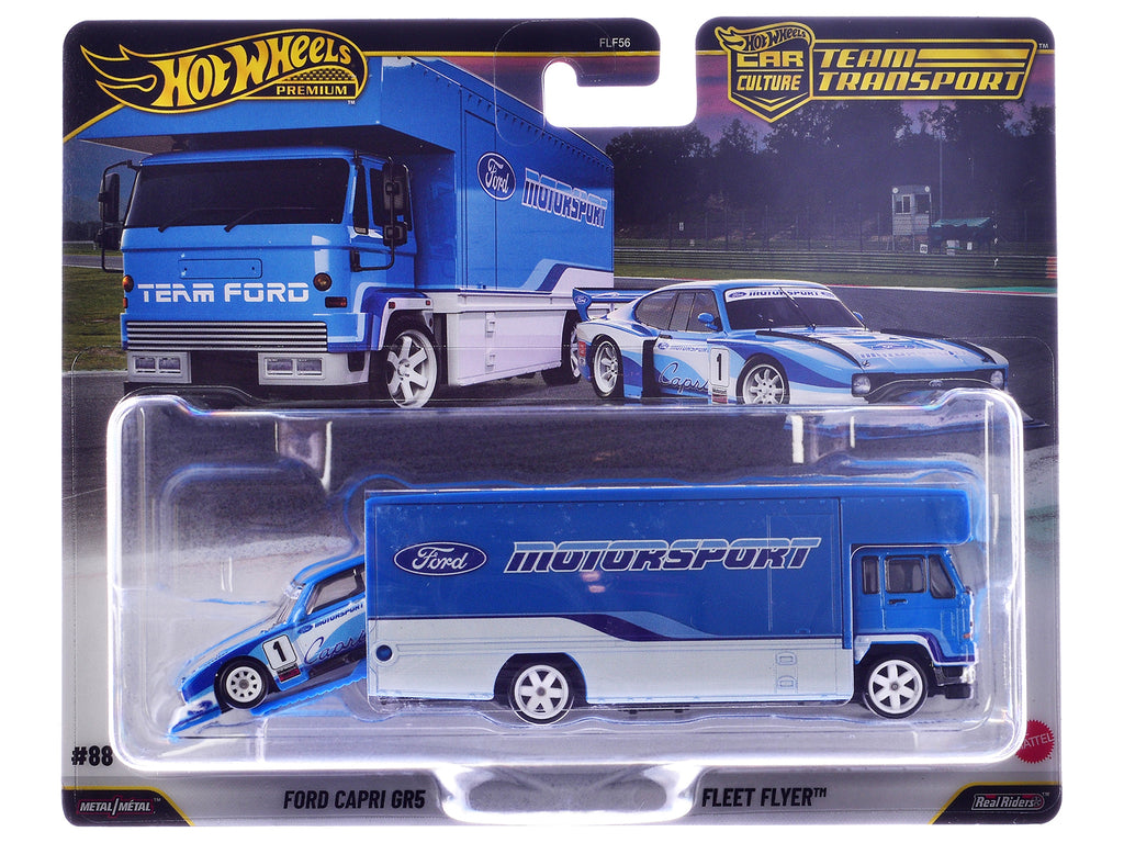 "Team Transport" 3 piece Set J 2025 "Car Culture" Series Diecast Model Cars by Hot Wheels - image 4