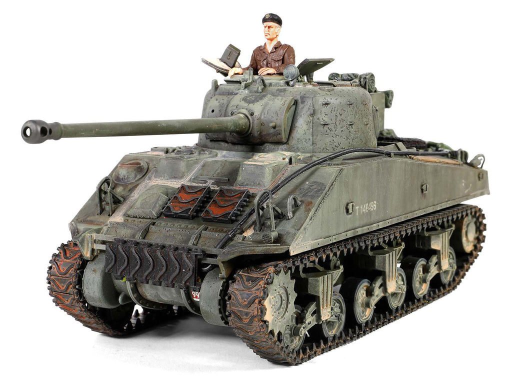 British Sherman Firefly Vc. Tank "8th Armoured Brigade 24th Lancer 13/18th Hussars Normandy" (1944) British Royal Army "Armored Fighting Vehicle" Series 1/32 Diecast Model by Forces of Valor - image 3