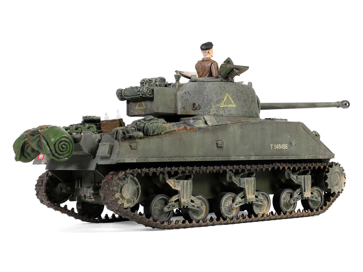 British Sherman Firefly Vc. Tank "8th Armoured Brigade 24th Lancer 13/18th Hussars Normandy" (1944) British Royal Army "Armored Fighting Vehicle" Series 1/32 Diecast Model by Forces of Valor - image 2