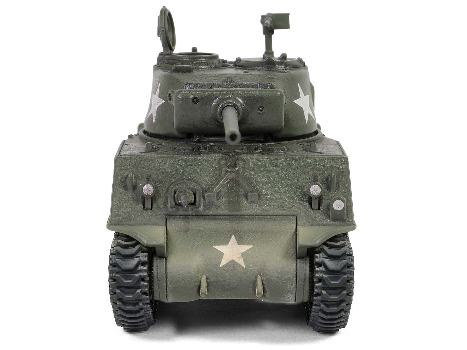 U.S. Sherman M4A3(76) Medium Tank "THUNDERBOLT IV 37th Tank Battalion 4th Armored Division Bastogne" (1944) United States Army "Mini AFV" Series 1/64 Diecast Model by Forces of Valor - image 4