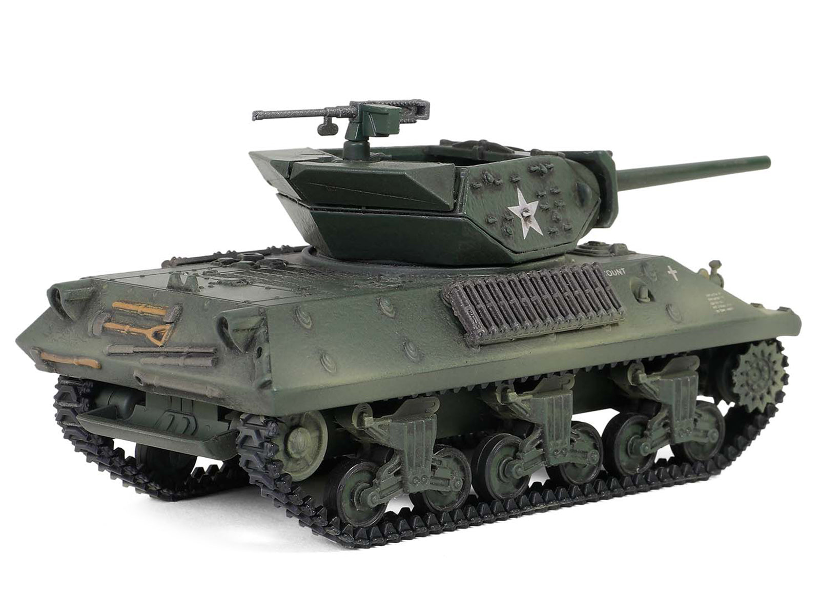U.S. Army M10 GMC Tank "702nd Tank Destroyer Battalion Normandy France" (1944) United States Army "Mini AFV" Series 1/64 Diecast Model by Forces of Valor - image 3