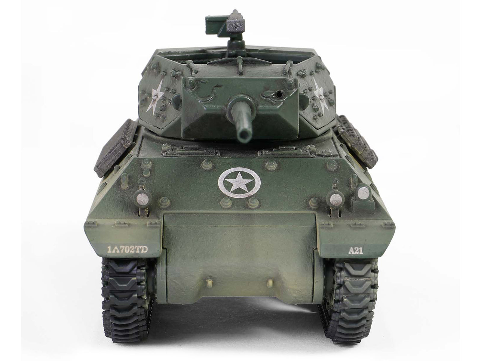 U.S. Army M10 GMC Tank "702nd Tank Destroyer Battalion Normandy France" (1944) United States Army "Mini AFV" Series 1/64 Diecast Model by Forces of Valor - image 4