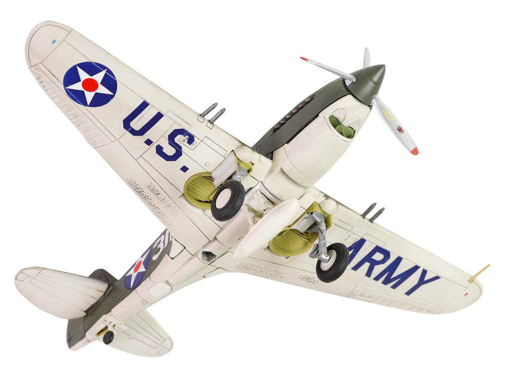 Curtiss P-40B HAWK 81A-2 (P-8127) Aircraft Fighter "47th Pursuit Squadron (15th Pursuit Group) Serial : 316/15P Hawaiian Islands Pearl Habor" (7 December 1941) "WW2 Aircrafts Series" 1/72 Diecast Model by Forces of Valor - image 4