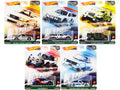 "Hyper Haulers" 5 piece Set "Car Culture" Series Diecast Model Cars by Hot Wheels
