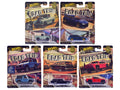 "Road Trip" 5 piece Set "Car Culture 10th Anniversary" Series V Diecast Model Cars by Hot Wheels
