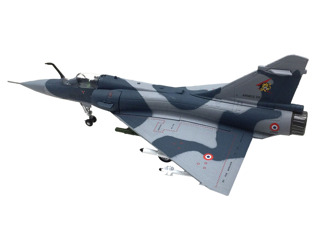 Dassault Mirage 2000C Fighter Aircraft "EC 1/12 Cambresis SPA 162 Tigre NATO Tiger Meet Belgium" (2009) Armee de l'Air (French Air Force)  1/100 Diecast Model Airplane - image 2
