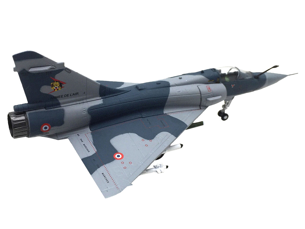 Dassault Mirage 2000C Fighter Aircraft "EC 1/12 Cambresis SPA 162 Tigre NATO Tiger Meet Belgium" (2009) Armee de l'Air (French Air Force)  1/100 Diecast Model Airplane - image 3