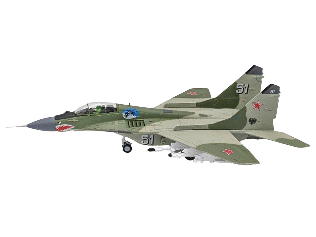 Mikoyan-Gurevich MiG-29 Fighter Aircraft "120th GvIAP Domna Airfield" (2001) Russian Air Force 1/100 Diecast Model Airplane - image 2