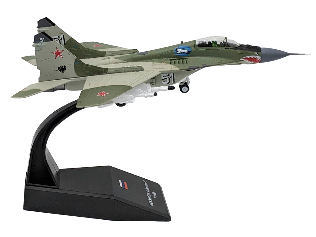 Mikoyan-Gurevich MiG-29 Fighter Aircraft "120th GvIAP Domna Airfield" (2001) Russian Air Force 1/100 Diecast Model Airplane - image 3