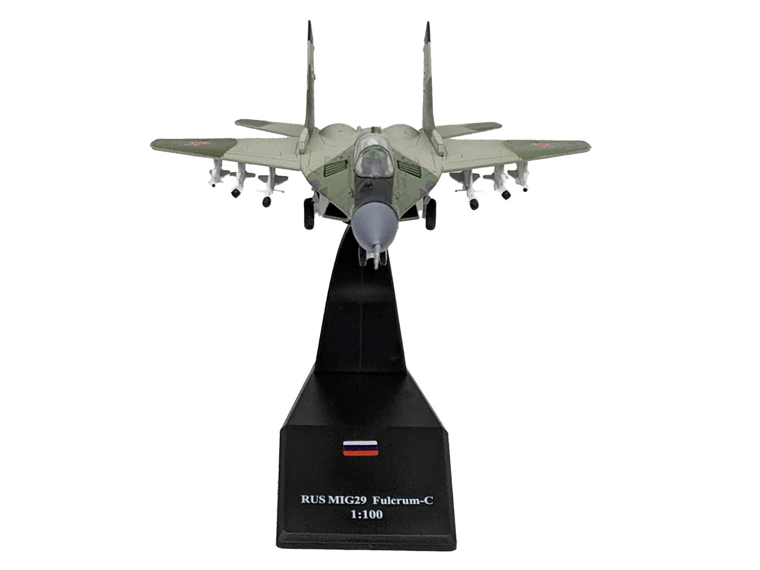 Mikoyan-Gurevich MiG-29 Fighter Aircraft "120th GvIAP Domna Airfield" (2001) Russian Air Force 1/100 Diecast Model Airplane - image 5