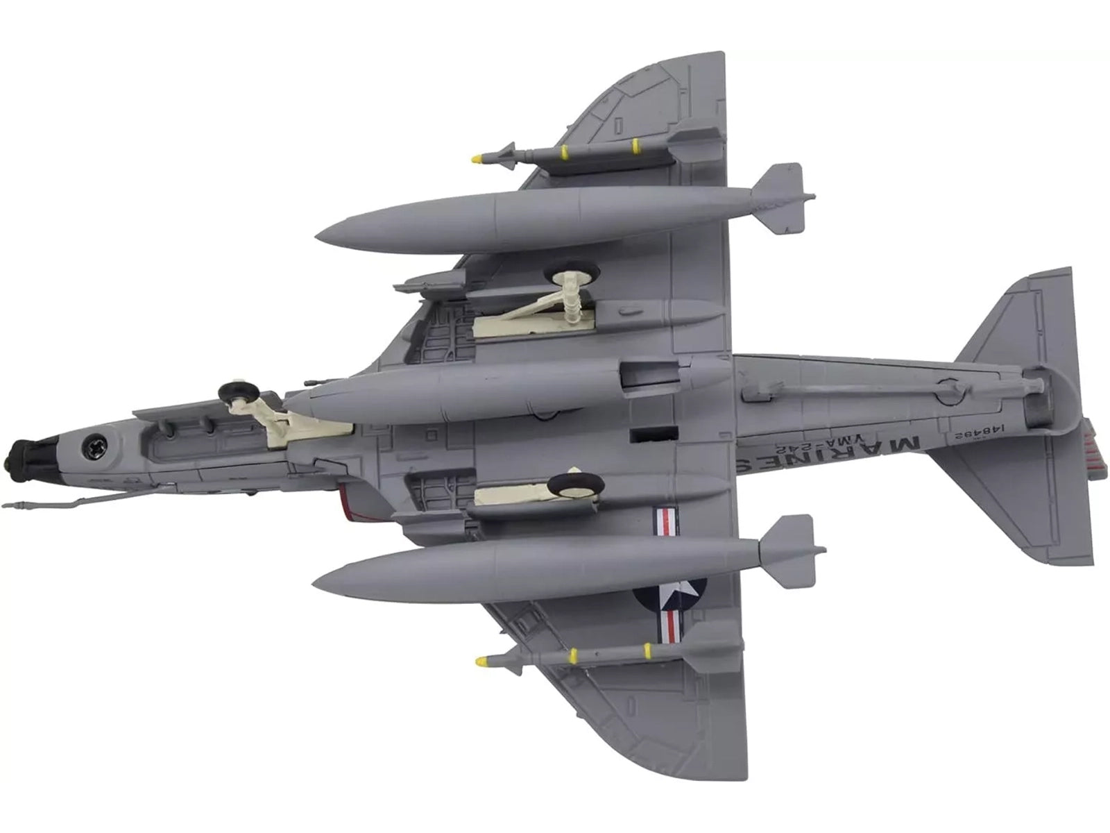 Douglas A-4D Skyhawk Aircraft "VMA-242 Bats NAS Key West 1962 Missile Crisis" United States Marine Corps 1/72 Diecast Model Airplane - image 4