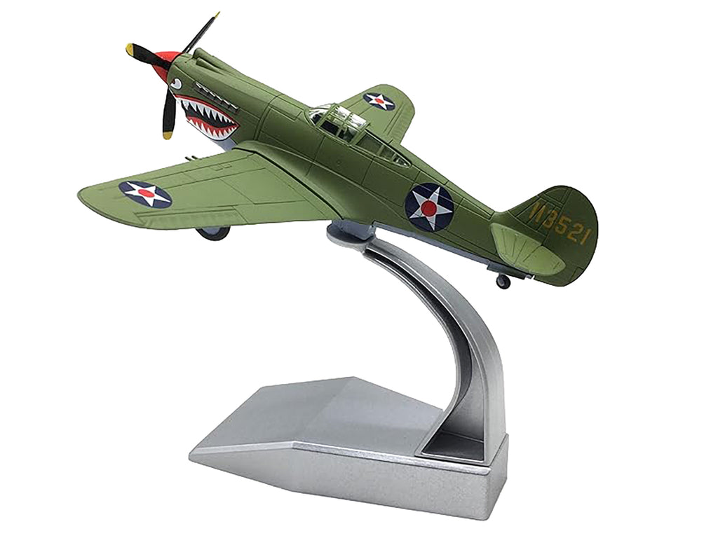 Curtiss P-40E Warhawk Fighter Aircraft "China-Burma-India Theater" (1942) United States Army Air Forces 1/72 Diecast Model Airplane - image 3