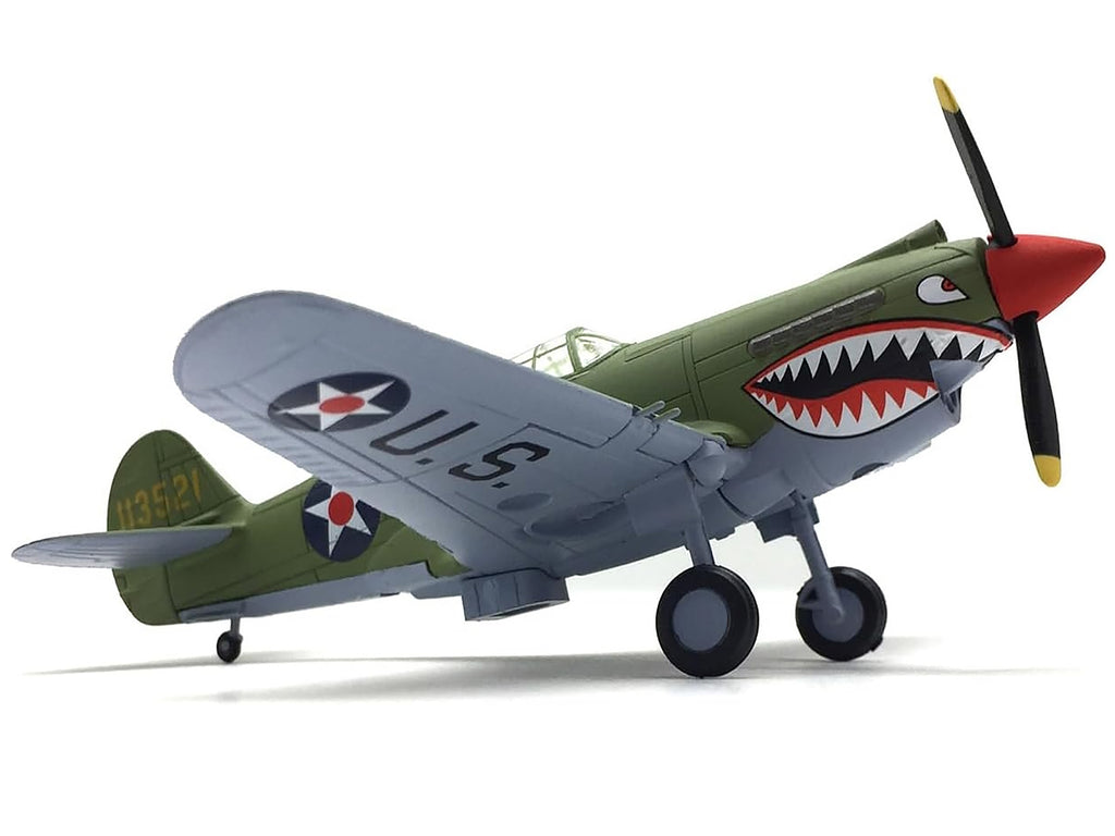 Curtiss P-40E Warhawk Fighter Aircraft "China-Burma-India Theater" (1942) United States Army Air Forces 1/72 Diecast Model Airplane - image 5