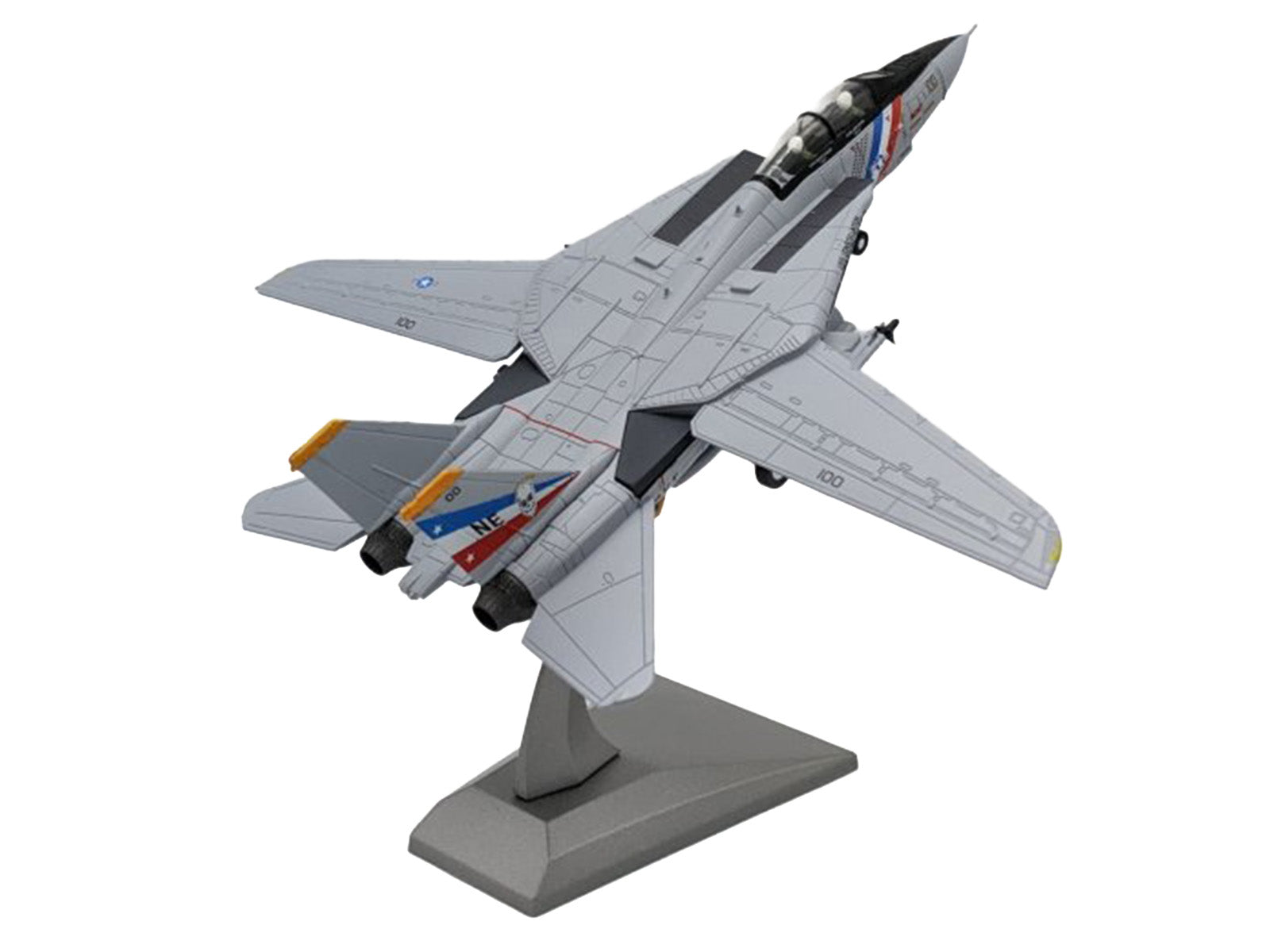 Grumman F-14D Tomcat Aircraft "VF-2 Bounty Hunters USS Constellation" (1990s) United States Navy 1/100 Diecast Model Airplane - image 3