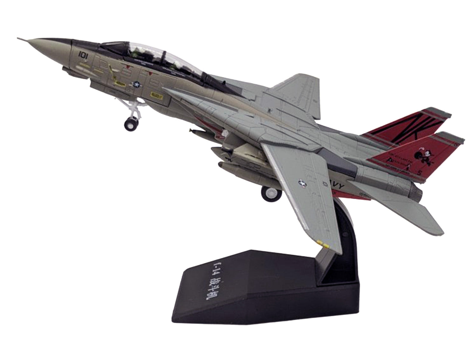 Grumman F-14D Tomcat Aircraft "VF-31 Tomcatters USS John C. Stennis" (2003) United States Navy 1/100 Diecast Model Airplane - image 2