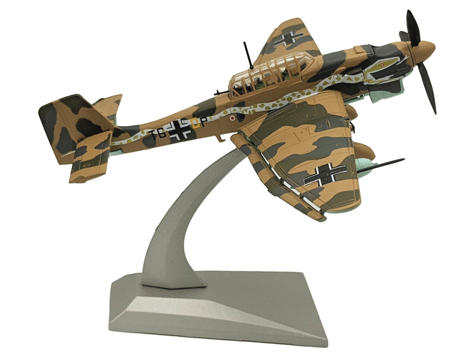 Junkers Ju 87R Trop Stuka Bomber Aircraft "Immelmann 6./StG 2 Libya" (1941) German Luftwaffe 1/72 Diecast Model Airplane - image 3