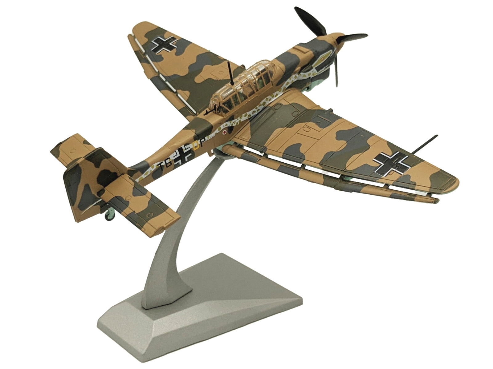 Junkers Ju 87R Trop Stuka Bomber Aircraft "Immelmann 6./StG 2 Libya" (1941) German Luftwaffe 1/72 Diecast Model Airplane - image 2