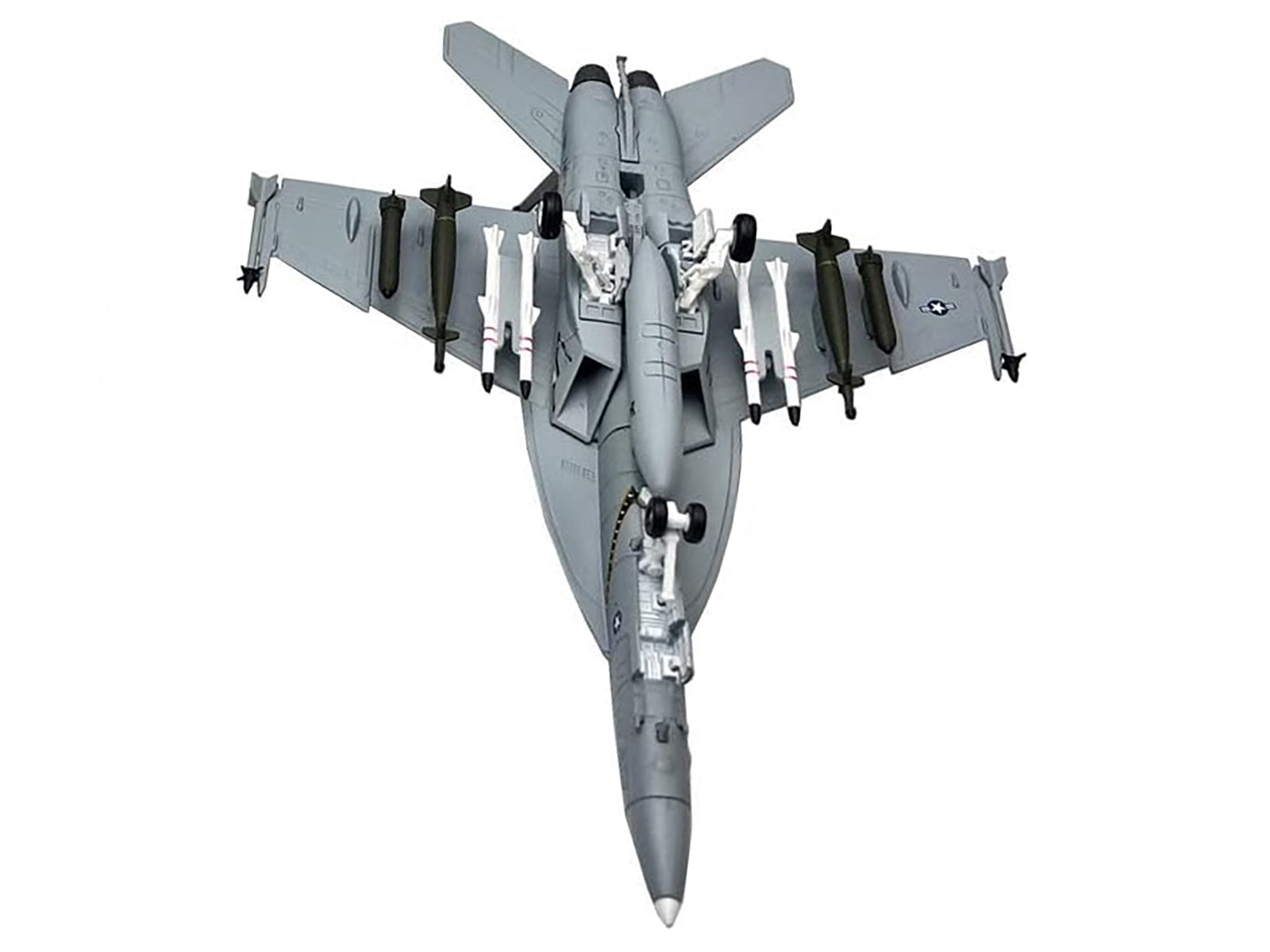 Boeing F/A-18F Super Hornet Fighter Aircraft "VFA-103 Jolly Rogers 75th Anniversary" (2018) United States Navy 1/100 Diecast Model Airplane - image 4