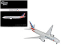 Boeing 777-200ER Commercial Aircraft "American Airlines" (N788AN) Silver with Striped Tail "Gemini 200" 1/200 Diecast Model Airplane by GeminiJets