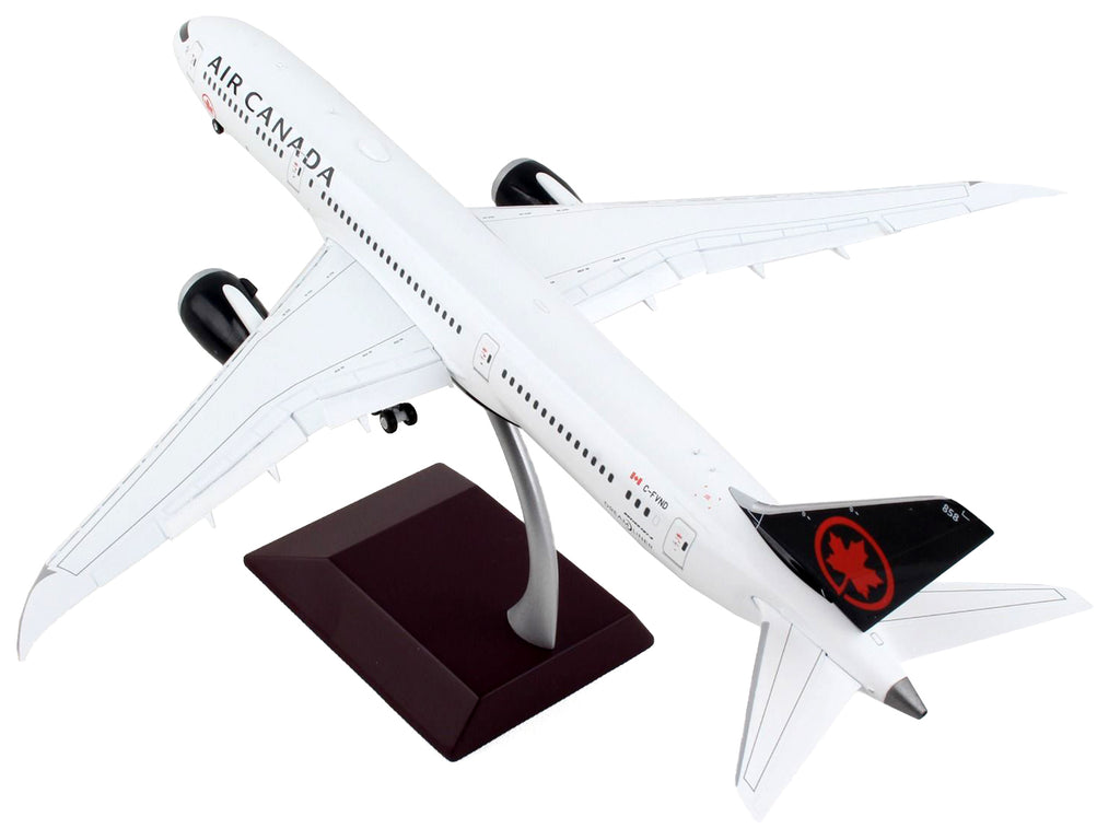 Boeing 787-9 Commercial Aircraft with Flaps Down "Air Canada" White with Black Tail "Gemini 200" Series 1/200 Diecast Model Airplane by GeminiJets - image 3